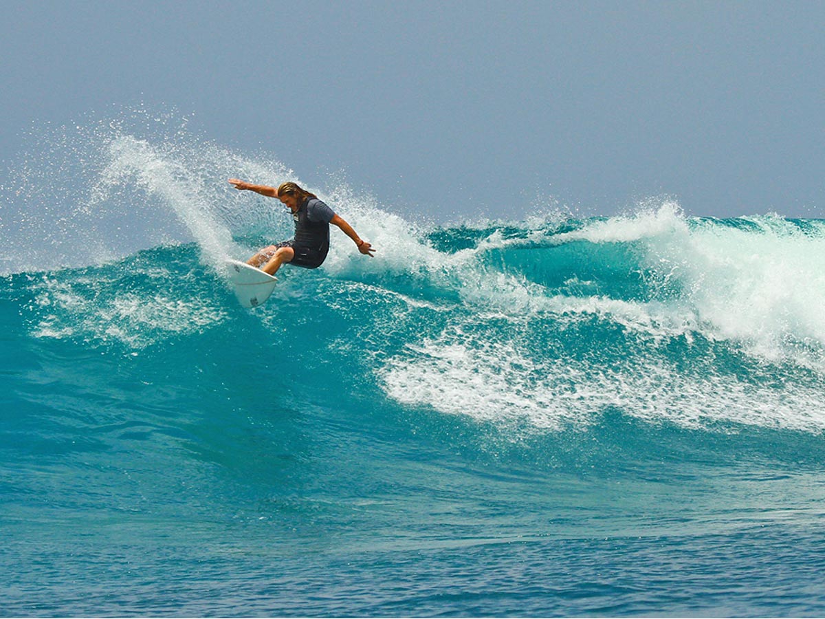 Surfing in Byron | Poster